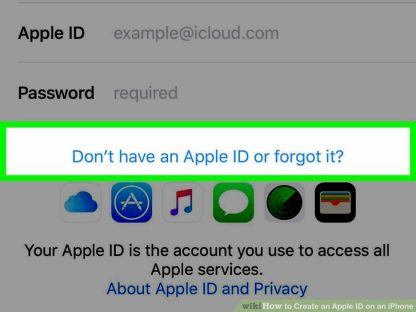 Creating an Apple ID – Mac Choice